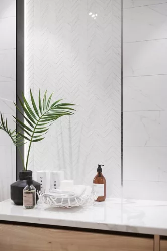 Csempe, Cersanit Marinel White Glossy 20X60 G1 W937-013-1