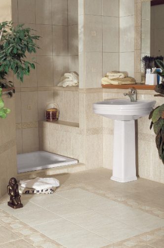 Csempe, Zalakerámia TRAVERTINO SÖTÉT BEIGE 25X40 ZAL-ZBK 625