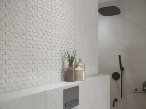 Csempe, Cersanit KAVIR GRYS BIG STRUCTURE MATT 20X60 G1 W1015-001-1