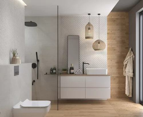 Csempe, Cersanit KAVIR GRYS MATT 20X60 G1 W1015-002-1