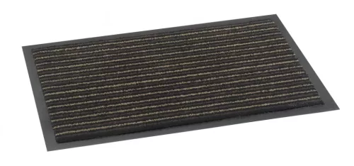 Lábtörlő, Maxi Dry Stripe Beige/Brown 80x120 cm
