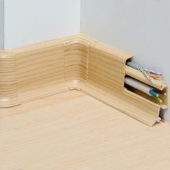 Melegburkolat kiegészítők, Kábelcsatornás szegőléc