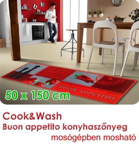Konyhaszőnyeg, Cook&Wash Buon Appetito