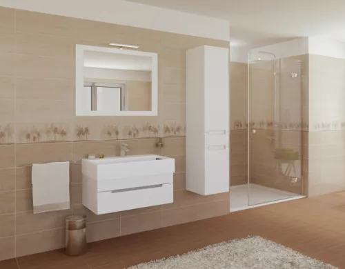 Csempe, Zalakerámia ALBERO V.BARNA 20X50 Ú:1,3 9mm ZBD 53004