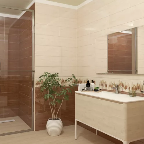 Csempe, Zalakerámia ALBERO S.BEIGE 20X50 U:1,3 ZAL-ZBD 53006U