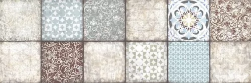 Csempe, Zalakerámia CARNEVAL MINTÁS 20X60 U:1,32 ZAL-ZBD 62021