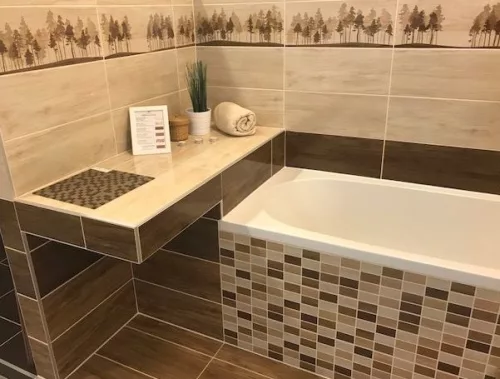 Csempe, Zalakerámia ALBERO BARNA MOZ. ZVD 53009