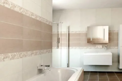 Csempe, Zalakerámia TEXTIL BARNA 25X40 ZAL-ZBD 42066