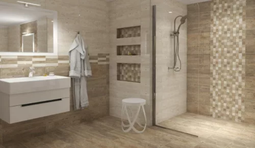 Csempe, Zalakerámia TRAVER BARNA 20X60 ZAL-ZBD 62063