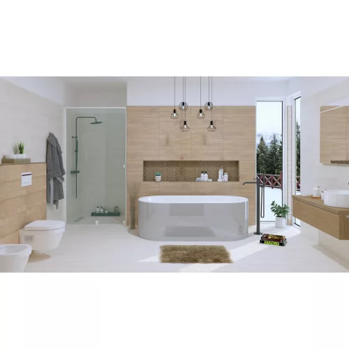 Járólap, Zalakerámia VIENNA BEIGE 20X60 gres ZAG-ZGD 62056Ú