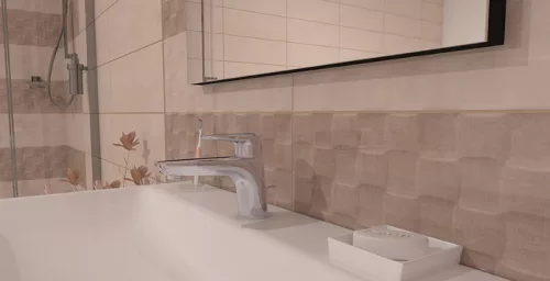 Csempe, Zalakerámia CANVAS BARNA 20X60 ZAL-ZBD 62047CB