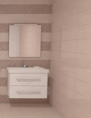 Csempe, Zalakerámia CANVAS BARNA 20X60 ZAL-ZBD 62047CB