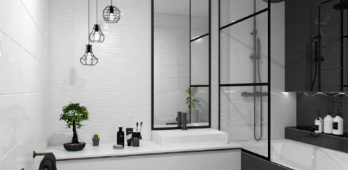 Csempe, Zalakerámia CARNEVAL FEHÉR 20X60 1,32 9mm ZAL-ZBK 62001Ú