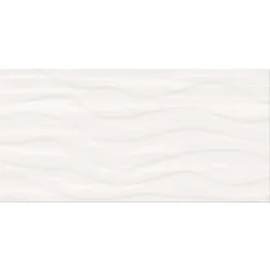   Csempe, Cersanit SOFT ROMANTIC PS803 WHITE SATIN WAVE STRUCTURE 29,8X59,8 G1 W564-002-1
