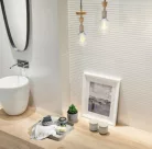 Csempe, Tubadzin Reflection White 29,8x59,8