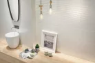 Dekorcsempe, Tubadzin Reflection White 1 29,8x59,8