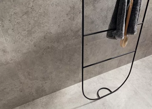 Járólap, Tubadzin Terraform Grey Stain LAP 59,8x59,8