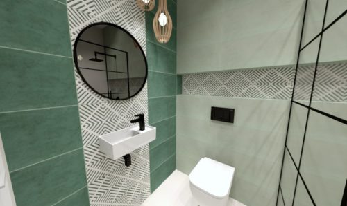 Csempe, Tubadzin Touch green 29,8X59,8