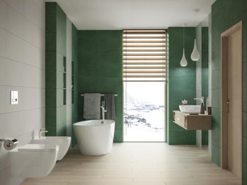 Csempe, Tubadzin Touch green 29,8X59,8