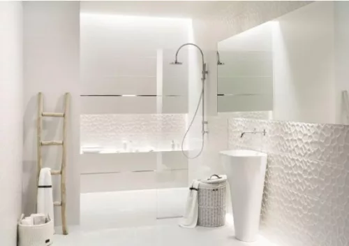 Csempe, Tubadzin Touch white 29,8X59,8