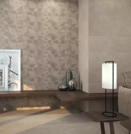 Csempe, Baldocer Icon Taupe rect. fb.30x90