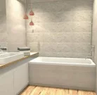 Csempe, Baldocer Shape Icon Taupe rect. 30x90