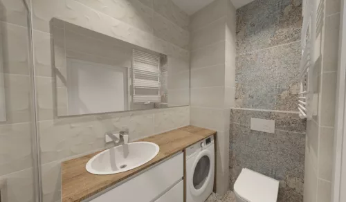 Csempe, Baldocer Shape Icon Taupe rect. 30x90