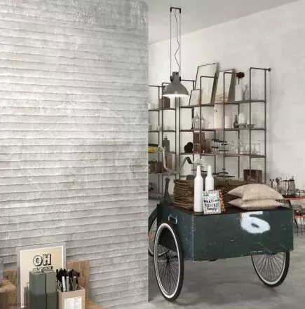 Csempe, Baldocer Tesla Urban Grey rect. 40x120