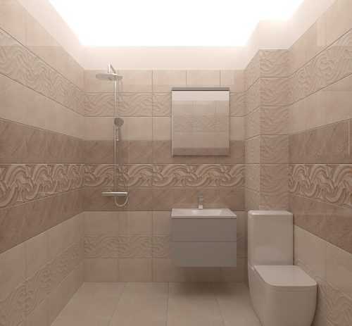 Csempe, Arte Navara BROWN ART-25X36NBR