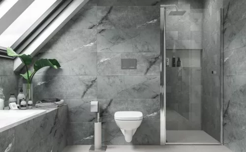 Csempe, Tubadzin ORGANIC MATT GREY TUR-32X89 OG