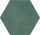 Csempe, Arte Burano Green Hex 11x12,5 csempe ART-11X12 BUGH