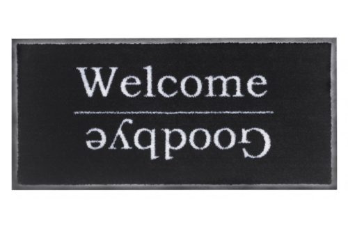 Lábtörlő, Emotions XS welcome goodbye black 40x80