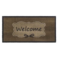 Lábtörlő, Vision Welcome bow taupe 40x80