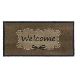 Lábtörlő, Vision Welcome bow taupe 40x80