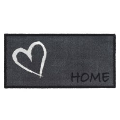 Lábtörlő, Vision Home heart grey 40x80