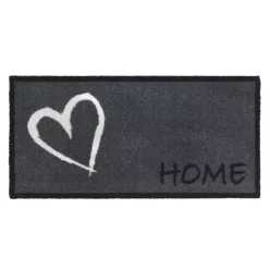 Lábtörlő, Vision Home heart grey 40x80