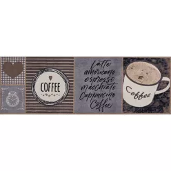 Lábtörlő, Cook&Wash Love good coffee 50x150