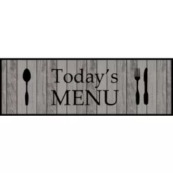 Lábtörlő, Cook&Wash todays menu 50x150