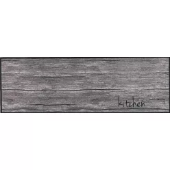 Lábtörlő, Cook&Wash kitchen wood grey 50x150