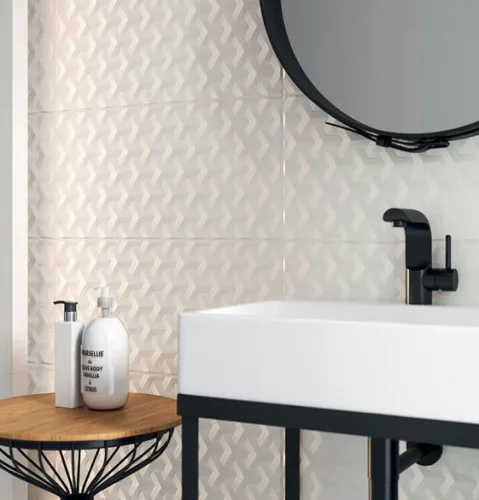 Csempe, Paradyz Classica Harmony Bianco Struktura A 30x60cm