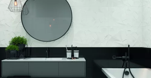 Csempe, Paradyz Classica Synergy Nero 30x60cm