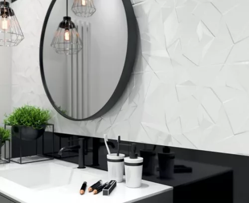 Csempe, Paradyz Classica Synergy Bianco Struktura B 30x60cm