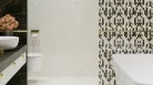 Csempe, Paradyz Classica Fancy White Polysk 30x60cm KWC-30X60 FWP