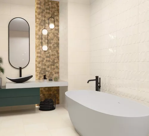 Csempe, Paradyz Classica Ideal White Struktura Mat 30x60cm