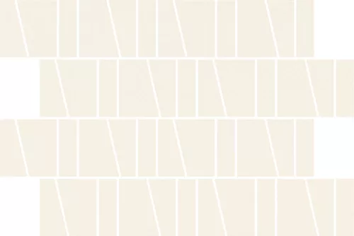 Csempe, Cersanit Zambezi Ivory Trapez Mosaic Matt 20x29,9