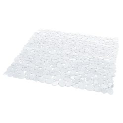   Fürdőszobai szőnyeg, AQUALINE RIVER fürdőszobai szőnyeg, 540x540mm, PVC/áttetsző TADO40100