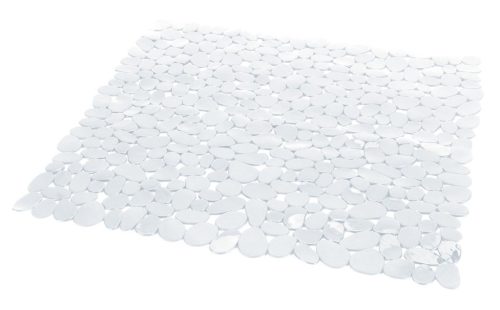 Fürdőszobai szőnyeg, AQUALINE RIVER fürdőszobai szőnyeg, 540x540mm, PVC/áttetsző TADO40100