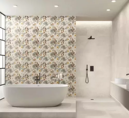 Csempe, Baldocer Asphalt Grit falburkoló 40x120 cm rektifikált BA355