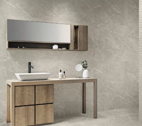 Csempe, Baldocer Eternal Taupe falburkoló 33,3x100 cm rektifikált BA399