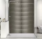 Dekorcsempe, Baldocer Cape Clinker Metalic falburkoló 30x90 cm rektifikált BA393